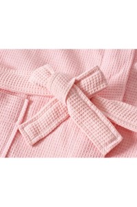 SKBD018  beauty salon pure cotton waffle bathrobe Spa Club Hotel bathrobe Hotel bathrobe bathrobe shop detail view-2